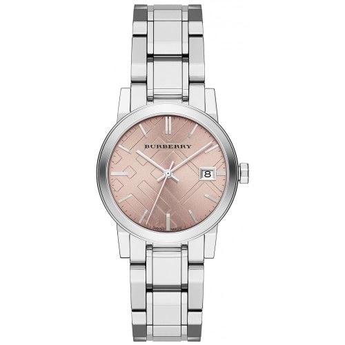 Burberry watch 2025 silver women