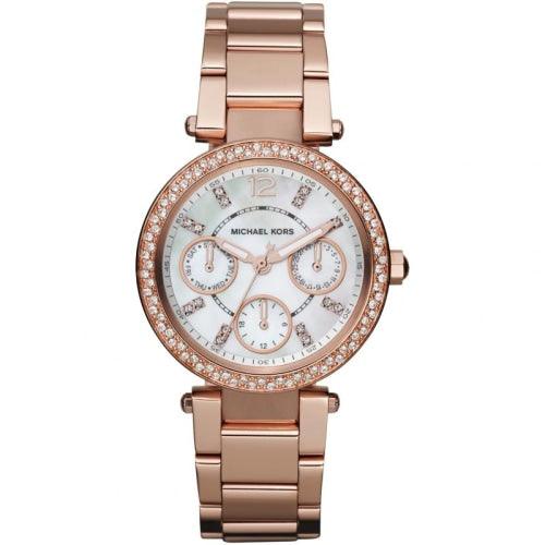 Mk parker rose gold hot sale watch