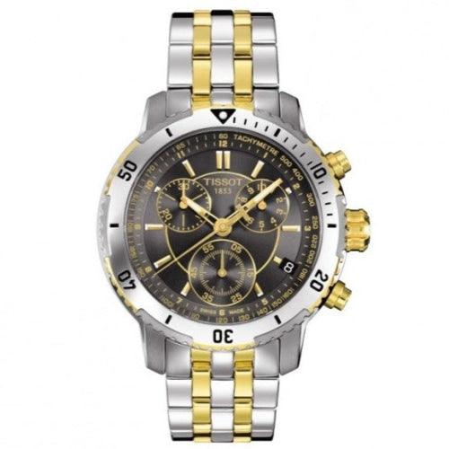 Tissot PRS200 Men s Two Tone Chronograph Watch T067.417.22.051.00