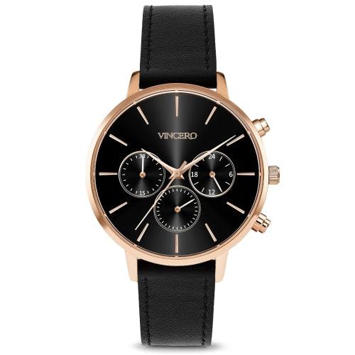 Vincero best sale leather watch