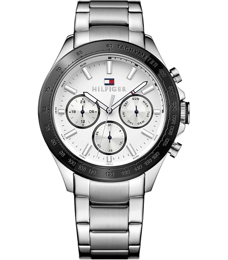 Tommy Hilfiger Hudson Men's Watch Silver 1791227