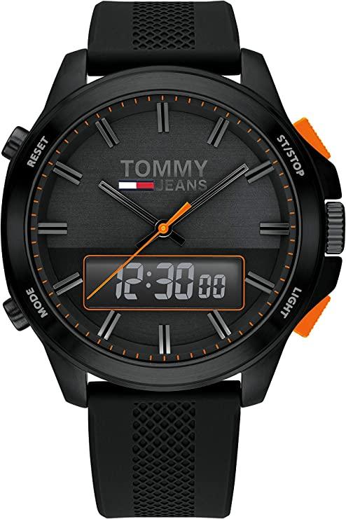 Tommy Hilfiger Men's Analogue/Digital Watch Black 1791763 - WatchStatus Ltd