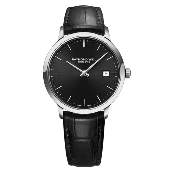 Raymond Weil Toccata Men's Watch Black Leather 5485-STC-20001