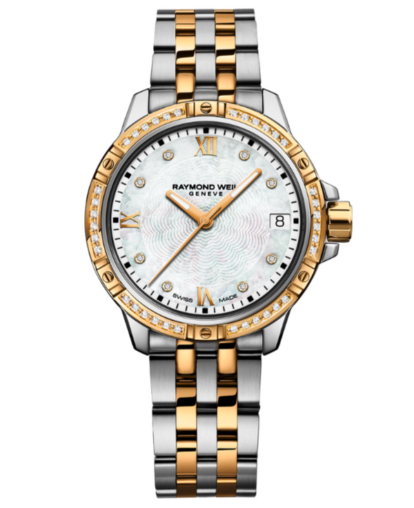 Raymond Weil Tango Ladies Watch Two Tone Mother-of-Pearl 5960-ST-00995