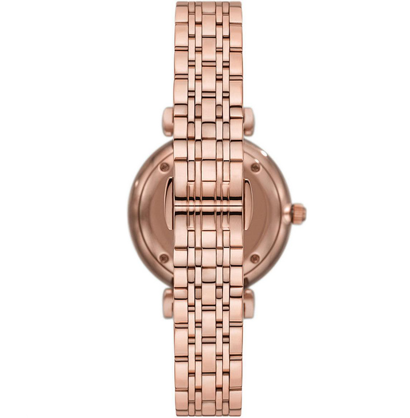 Emporio Armani Gianni Watch Ladies Rose Gold AR11446