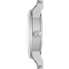 Burberry The City Petite Ladies Watch Silver Nova Check BU9233