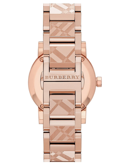 Burberry The City Ladies Watch Rose Gold Nova Check BU9235