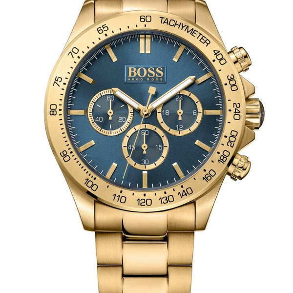 Gouden hugo boss horloge sale