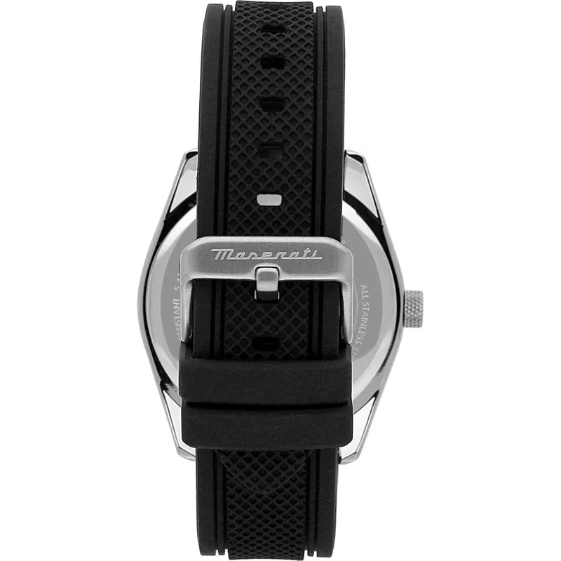 Maserati Attrazione Men's Watch Black Silicone Strap R8851151004