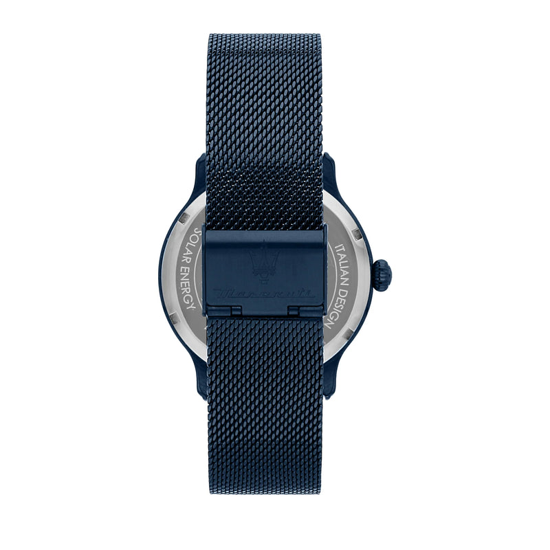 Maserati Solar Edition Men's Watch Blue Mesh R8853149001