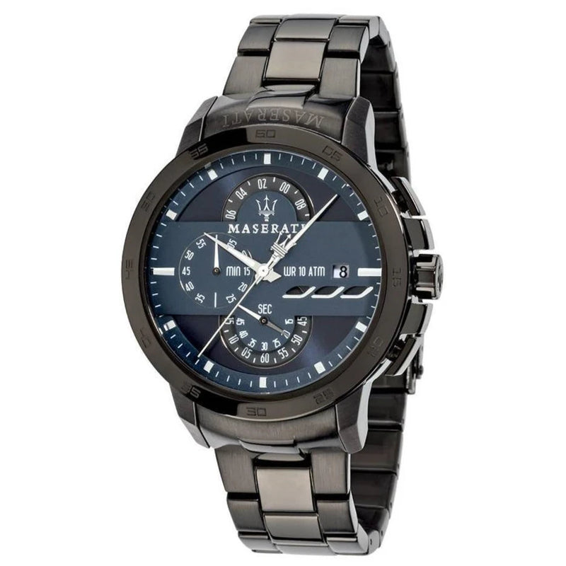 Maserati Ingegno Men's Watch Black / Blue Chronograph R8873619001