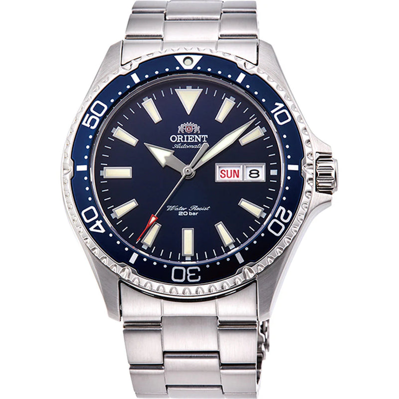 Orient Mako 3 Men's Watch Blue Dial RA-AA0002L39B