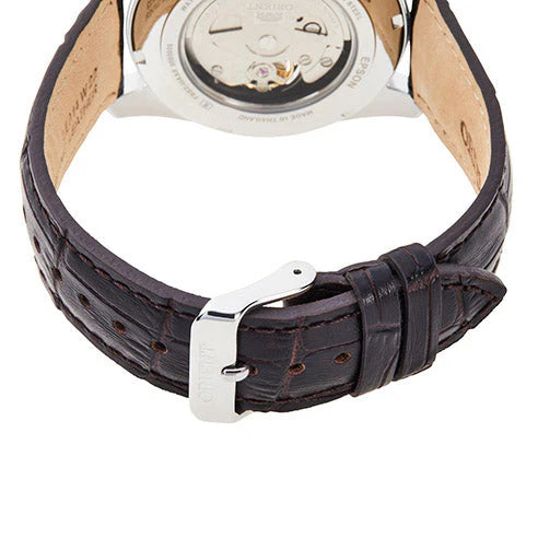 Orient Contemporary Semi-Skeleton Men's Watch Brown / Black Leather RA-AR0005Y30B