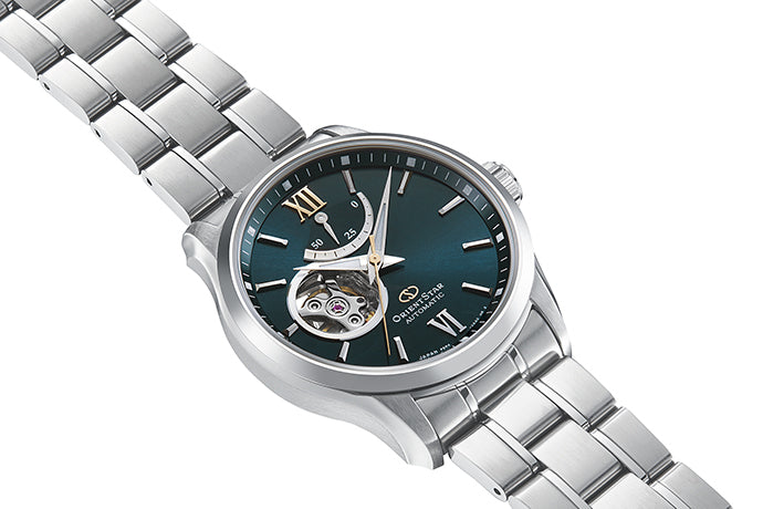 Orient Star Contemporary Open-Heart Men's Watch Green Dial Automatic RE-AT0002E00B