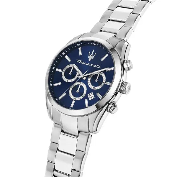 Maserati Attrazione Men's Watch Blue Dial Chronograph R8853151005