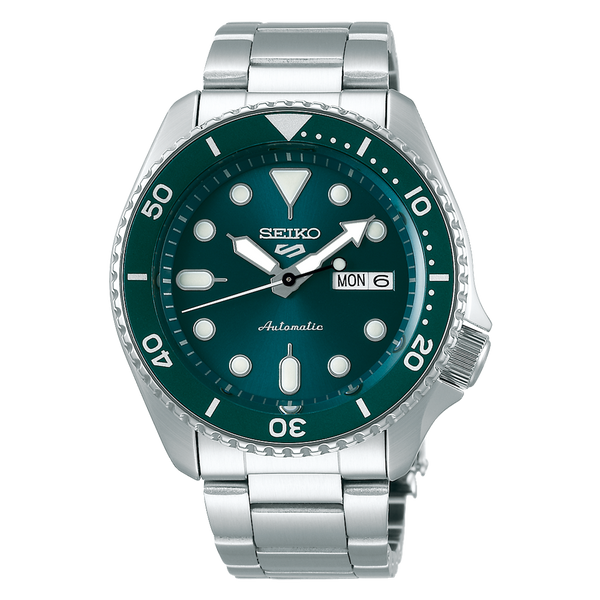 Seiko 5 Sports Men's Watch Green Dial Automatic SRPD61K1