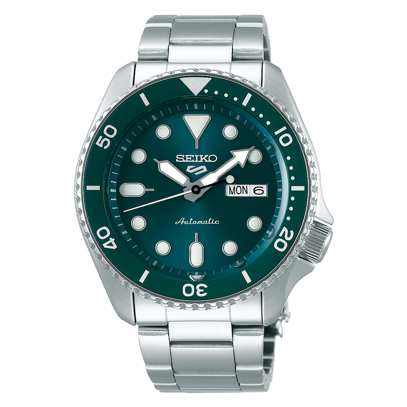 Seiko 5 Sports Men's Watch Green Dial Automatic SRPD61K1