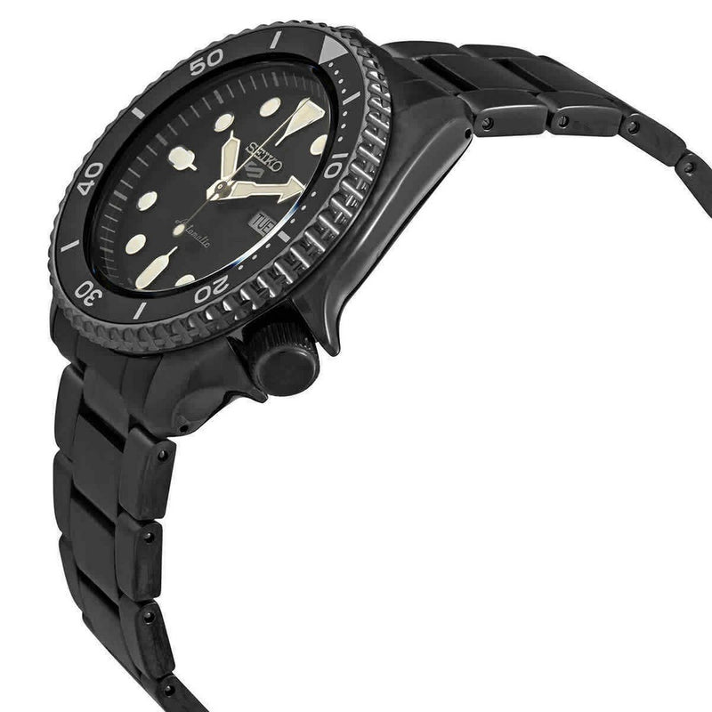 Seiko 5 Sports Men's Watch Black Automatic SRPD65K1