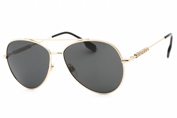 Burberry Ladies Sunglasses Gold Aviator BE3147 - 110987