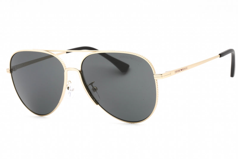 Emporio Armani EA2149D Men's Aviator Gold Sunglasses 337187