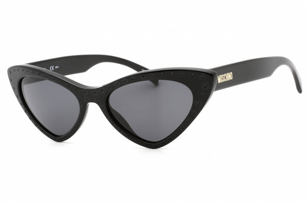 Moschino Ladies Sunglasses Cat-Eye Black MOS006/S - 02M2 IR