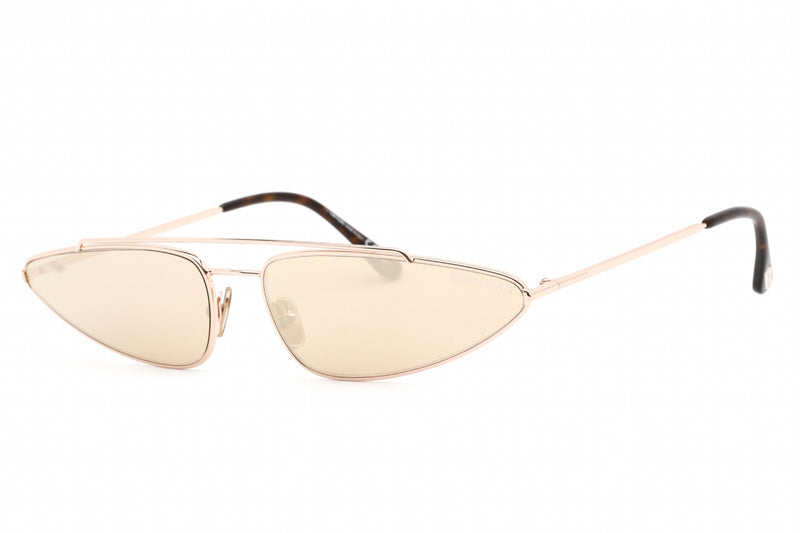 Tom Ford Cam Ladies Sunglasses Cat Eye Gold FT0979 28G