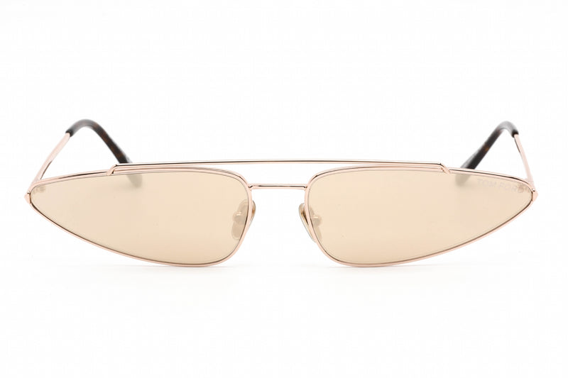 Tom Ford Cam Ladies Sunglasses Cat Eye Gold FT0979 28G