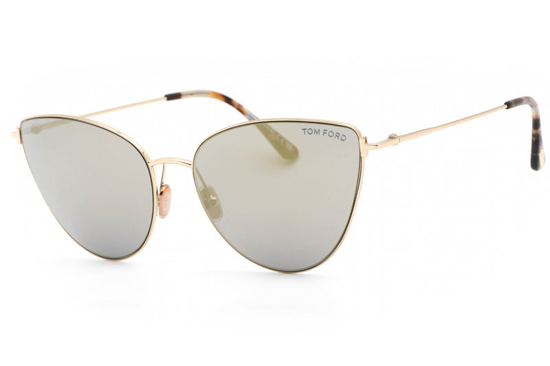 Tom Ford Anais Sunglasses Ladies Cat Eye Gold FT1005 32C