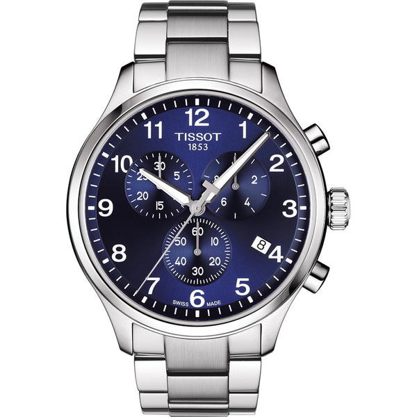 Tissot Chrono XL Classic Men's Watch Blue Dial Chronograph T1166171104701