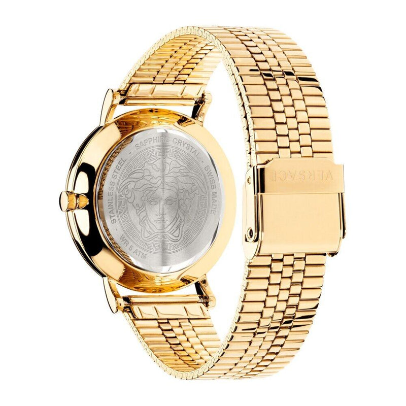 Versace V-Icon Ladies Watch Gold 36mm VEK401021