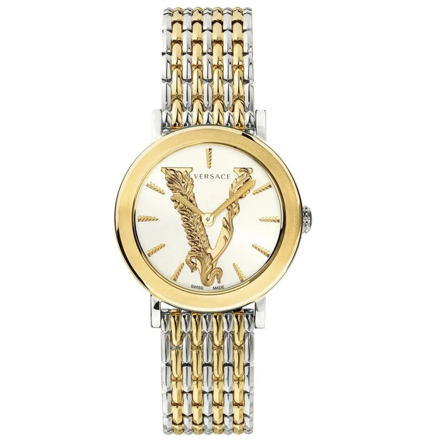 Versace Virtus Ladies Watch Two Tone VERI00720