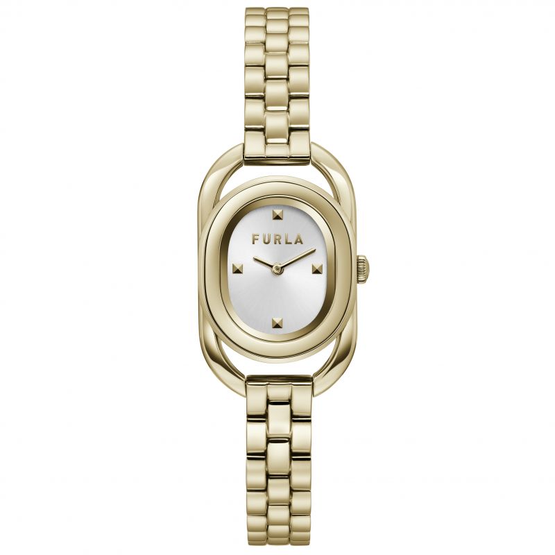 Furla Studs Index Watch Ladies Gold WW00008005L2