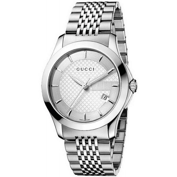 Gucci G-Timeless Men's Watch Silver YA126401
