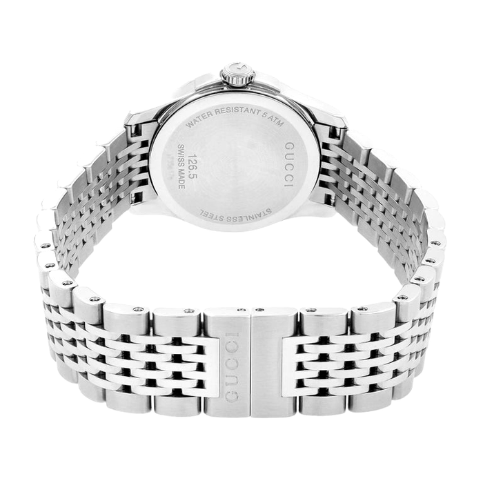 Gucci G Timeless Ladies Watch Silver YA126501