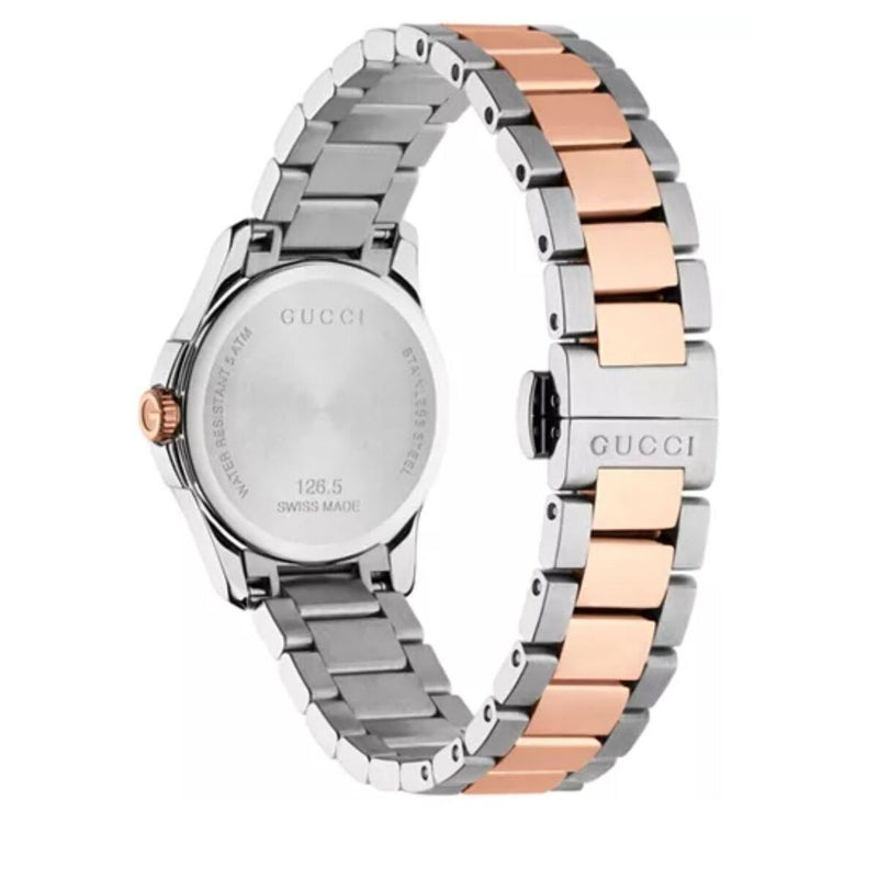 Gucci G-Timeless Ladies Watch Two Tone YA126528