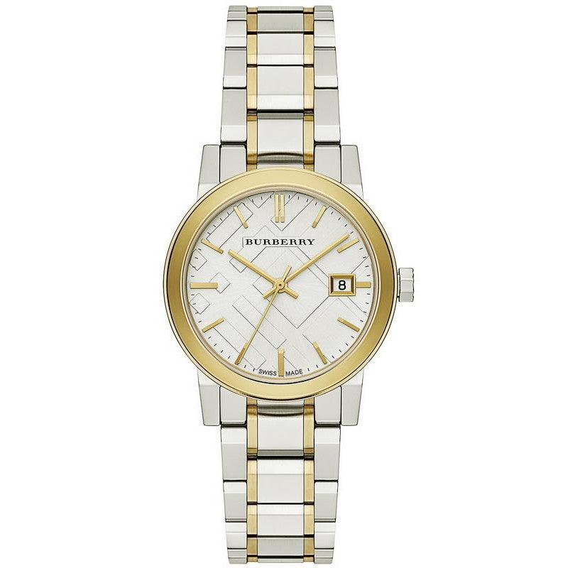 Burberry The City Ladies Watch Two Tone BU9115