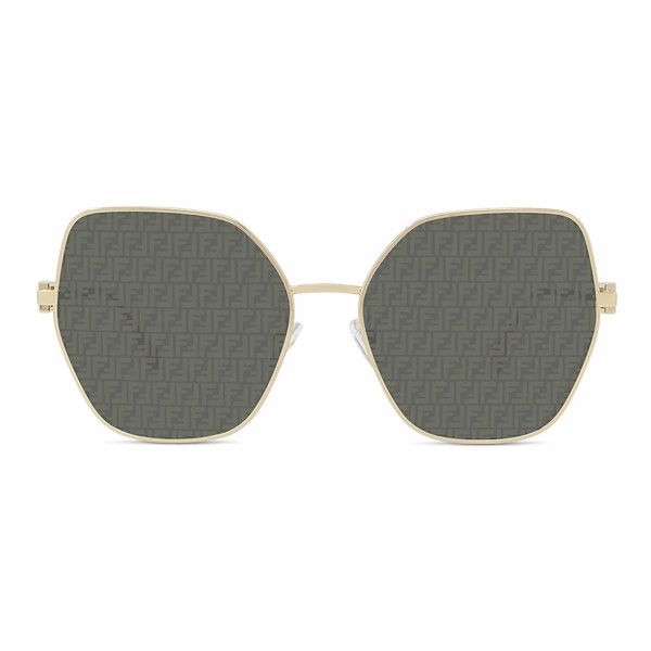 Fendi Ladies Sunglasses Grey Lens FE40033U 10C