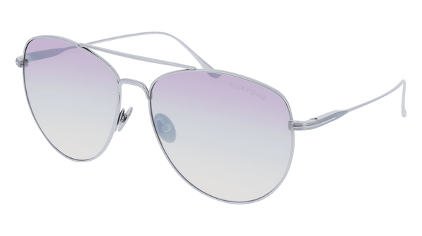 Tom Ford Milla Ladies Sunglasses Silver FT0784 - 16Z