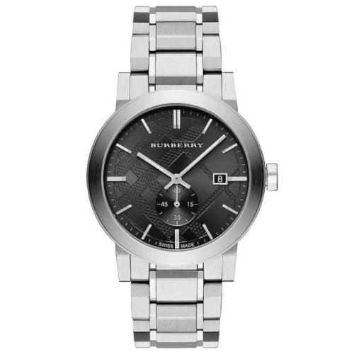 Burberry BU9901 Men’s The City Silver 42mm Swiss Watch - Watches