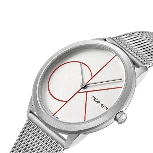 Calvin Klein Minimal Men's White Dial 40mm Watch K3M51152 - WatchStatus Ltd