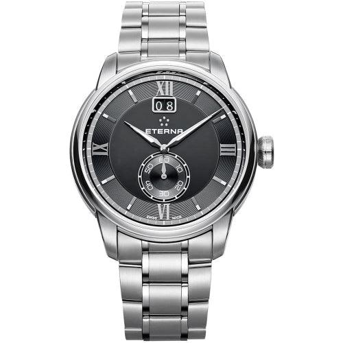 Eterna Adventic Men's Silver / Grey Watch 2971.41.46.1704 - WatchStatus Ltd