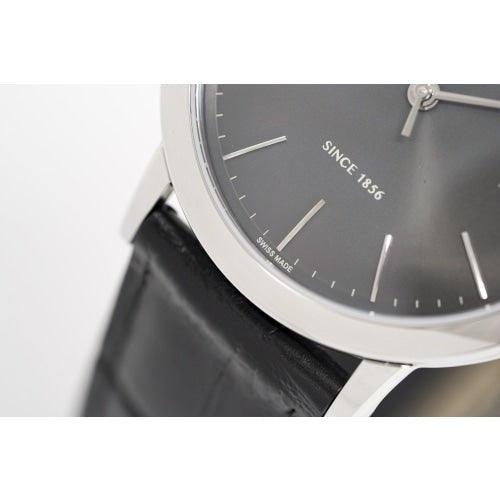 Eterna Eternity Men's Grey / Black Leather Automatic Watch 2700.41.50.1383 - WatchStatus Ltd