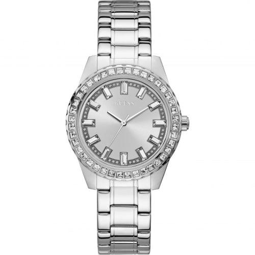 Guess Sparkler Ladies Silver 38mm Watch GW0111L1 - Watches