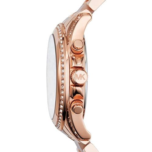 Michael Kors MK5943 Ladies Blair Rose Gold Pink Chronograph Watch