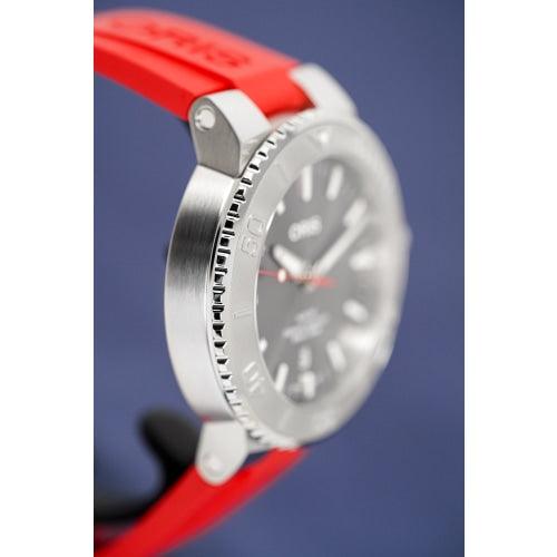 Oris Watch Aquis Date Relief Automatic Red - Watches
