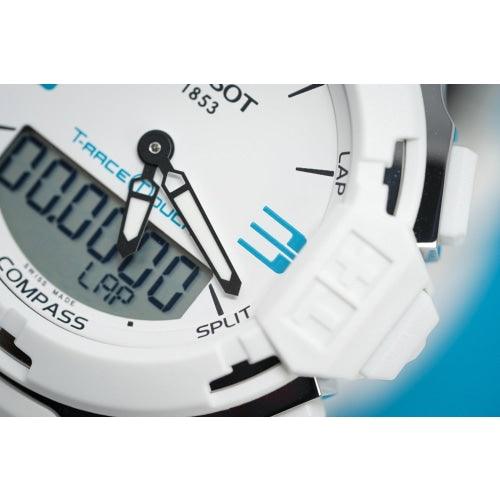 Tissot T Race Touch Men s White Silicone Digital Watch T0814201701701