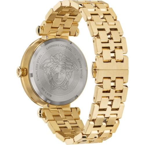 Versace Greca Sport Men’s Gold 43mm Watch VEZ300721 - Watches