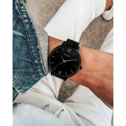 Vincero Eros Watch Ladies Black Minimalist